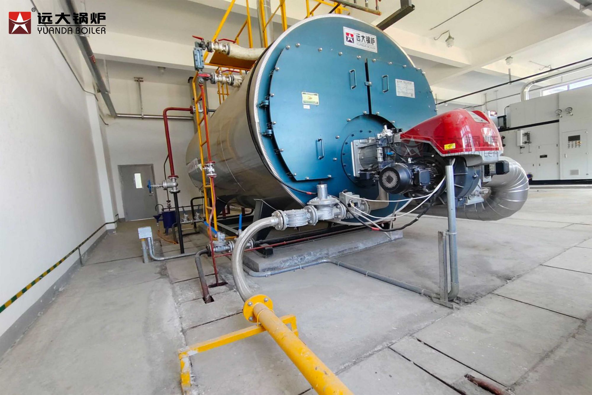 北京某制藥企業(yè)亳州分公司 WNS4-1.25-Y（Q）低氮燃氣蒸汽鍋爐